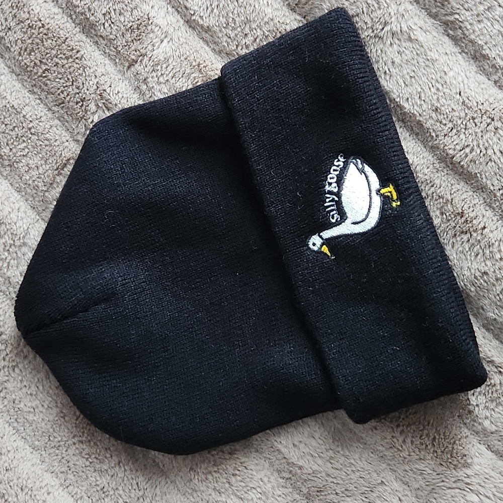 Silly goose beanie